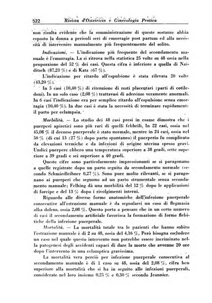 Rivista di ostetricia e ginecologia pratica organo della Societa siciliana di ostetricia e ginecologia