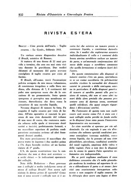 Rivista di ostetricia e ginecologia pratica organo della Societa siciliana di ostetricia e ginecologia