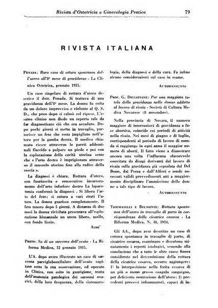 Rivista di ostetricia e ginecologia pratica organo della Societa siciliana di ostetricia e ginecologia