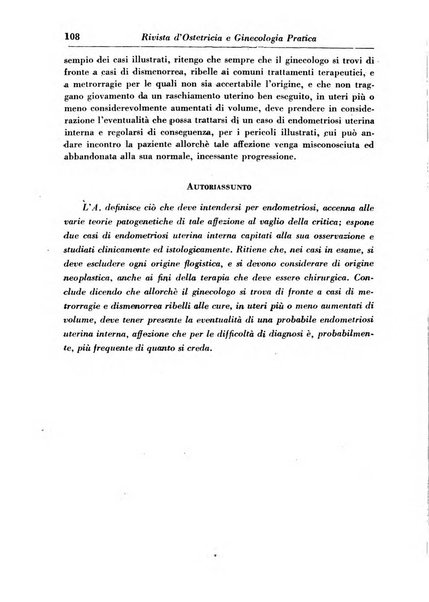 Rivista di ostetricia e ginecologia pratica organo della Societa siciliana di ostetricia e ginecologia