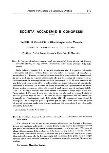 Rivista di ostetricia e ginecologia pratica organo della Societa siciliana di ostetricia e ginecologia