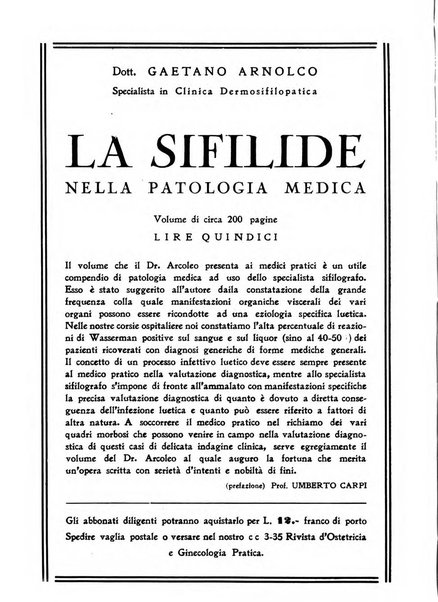 Rivista di ostetricia e ginecologia pratica organo della Societa siciliana di ostetricia e ginecologia