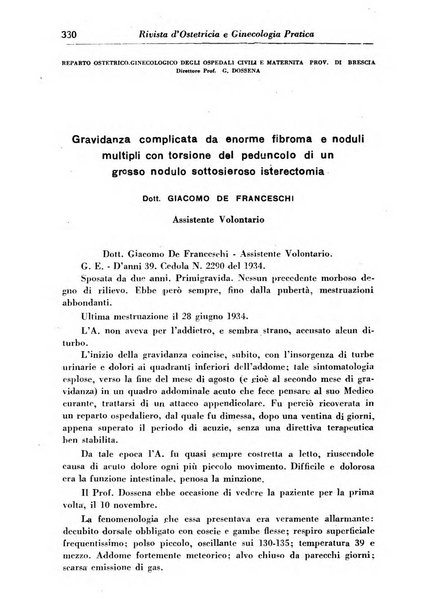 Rivista di ostetricia e ginecologia pratica organo della Societa siciliana di ostetricia e ginecologia