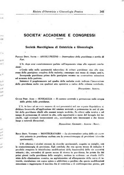 Rivista di ostetricia e ginecologia pratica organo della Societa siciliana di ostetricia e ginecologia