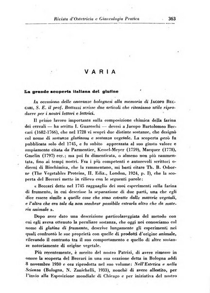 Rivista di ostetricia e ginecologia pratica organo della Societa siciliana di ostetricia e ginecologia