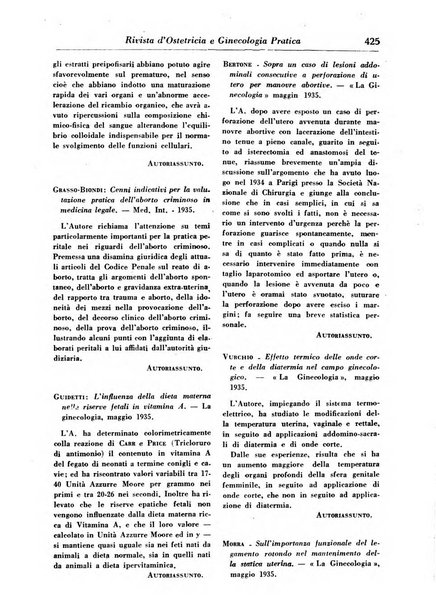 Rivista di ostetricia e ginecologia pratica organo della Societa siciliana di ostetricia e ginecologia