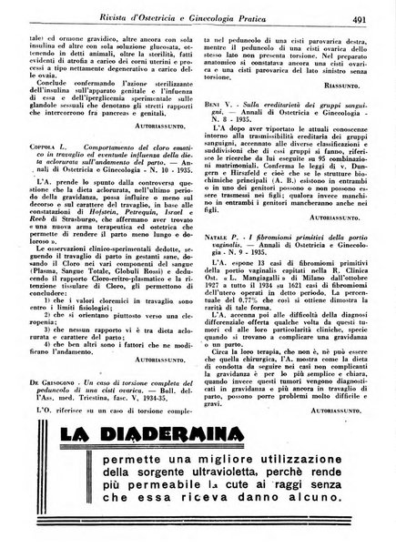 Rivista di ostetricia e ginecologia pratica organo della Societa siciliana di ostetricia e ginecologia