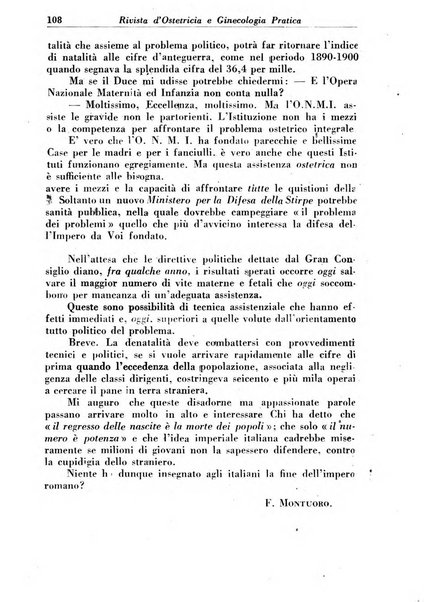 Rivista di ostetricia e ginecologia pratica organo della Societa siciliana di ostetricia e ginecologia