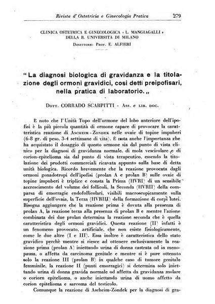 Rivista di ostetricia e ginecologia pratica organo della Societa siciliana di ostetricia e ginecologia