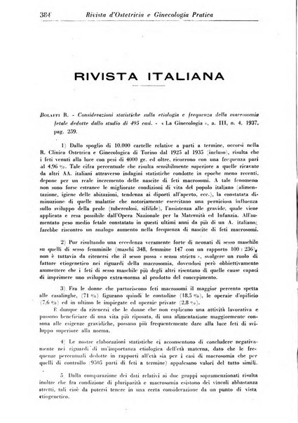 Rivista di ostetricia e ginecologia pratica organo della Societa siciliana di ostetricia e ginecologia