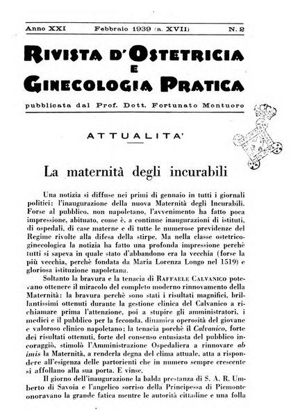 Rivista di ostetricia e ginecologia pratica organo della Societa siciliana di ostetricia e ginecologia