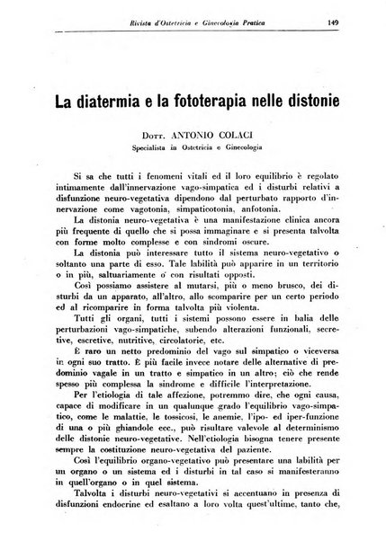 Rivista di ostetricia e ginecologia pratica organo della Societa siciliana di ostetricia e ginecologia