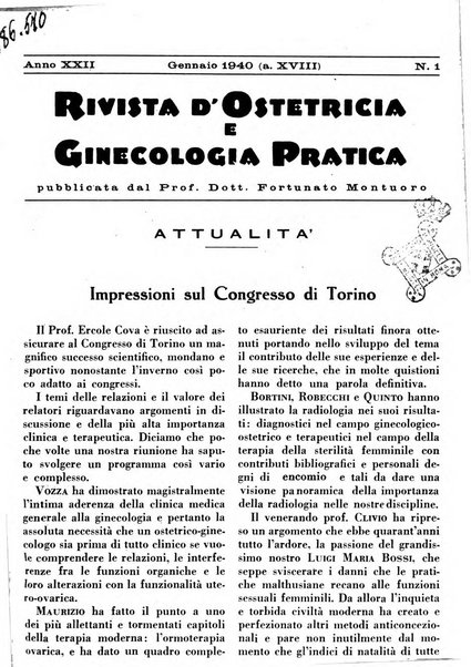 Rivista di ostetricia e ginecologia pratica organo della Societa siciliana di ostetricia e ginecologia