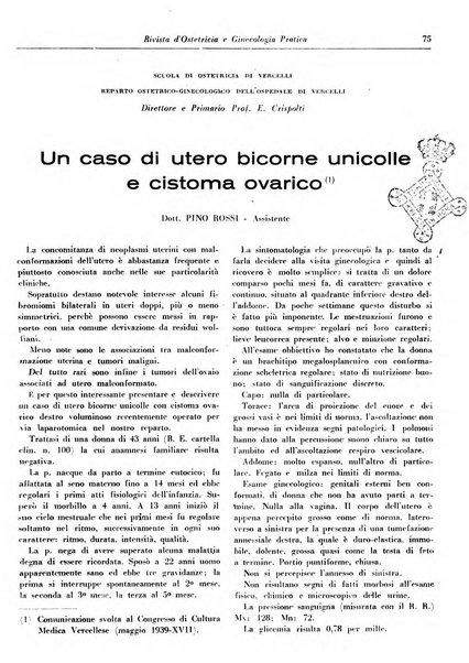 Rivista di ostetricia e ginecologia pratica organo della Societa siciliana di ostetricia e ginecologia