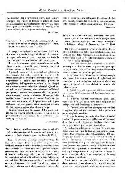 Rivista di ostetricia e ginecologia pratica organo della Societa siciliana di ostetricia e ginecologia