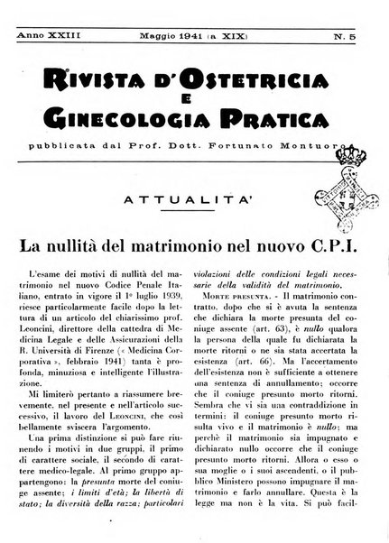 Rivista di ostetricia e ginecologia pratica organo della Societa siciliana di ostetricia e ginecologia