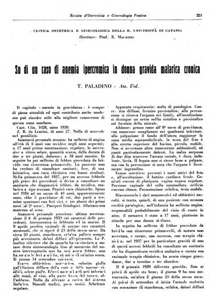 Rivista di ostetricia e ginecologia pratica organo della Societa siciliana di ostetricia e ginecologia