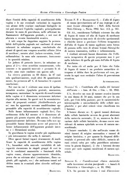 Rivista di ostetricia e ginecologia pratica organo della Societa siciliana di ostetricia e ginecologia