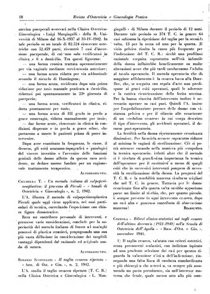 Rivista di ostetricia e ginecologia pratica organo della Societa siciliana di ostetricia e ginecologia