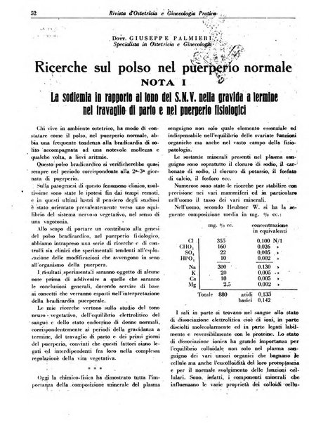 Rivista di ostetricia e ginecologia pratica organo della Societa siciliana di ostetricia e ginecologia