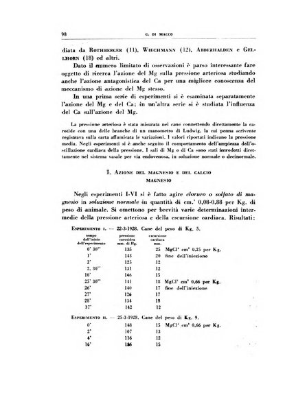 Rivista di patologia sperimentale