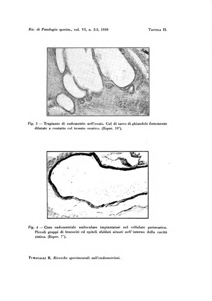 Rivista di patologia sperimentale