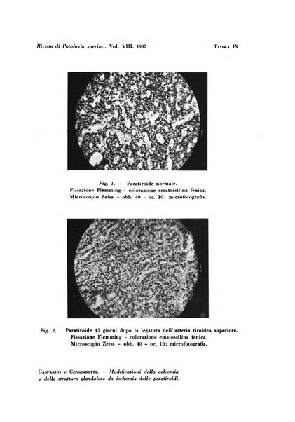 Rivista di patologia sperimentale