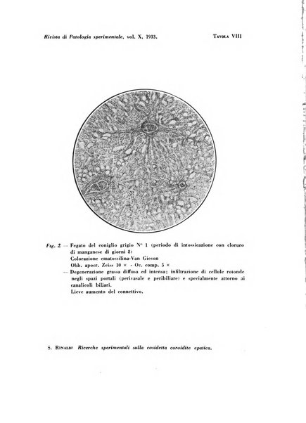 Rivista di patologia sperimentale