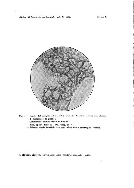 Rivista di patologia sperimentale