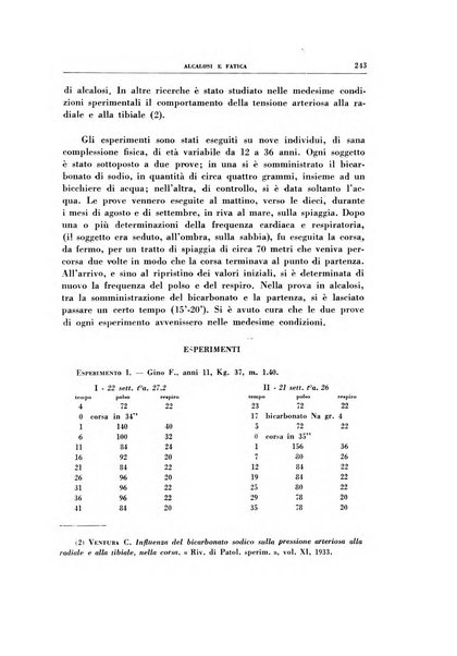 Rivista di patologia sperimentale