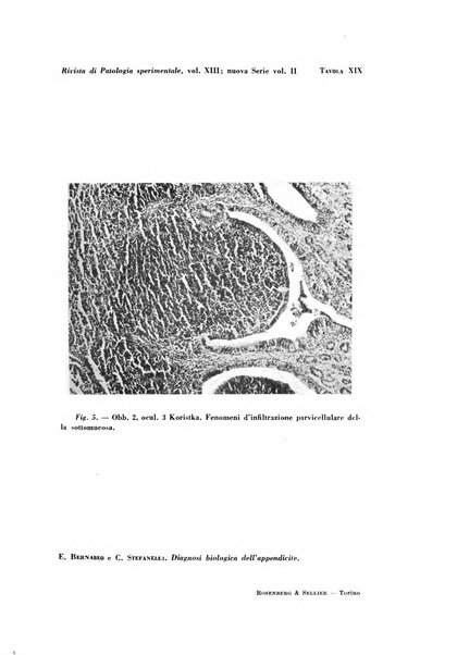 Rivista di patologia sperimentale