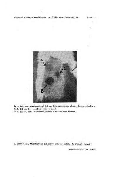 Rivista di patologia sperimentale