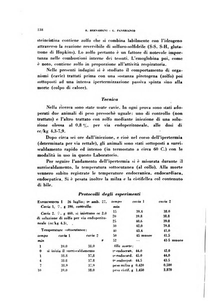 Rivista di patologia sperimentale