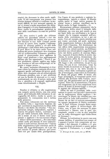 Rivista di Roma politica, parlamentare, sociale, artistica