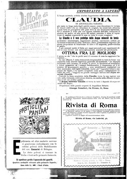 Rivista di Roma politica, parlamentare, sociale, artistica