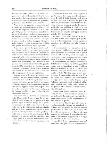 Rivista di Roma politica, parlamentare, sociale, artistica