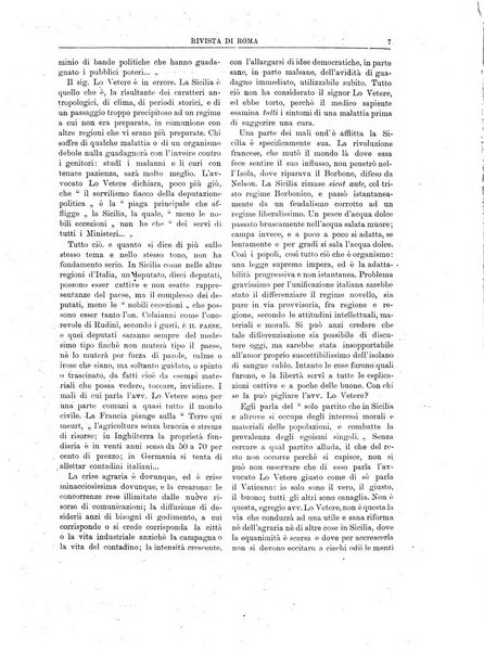 Rivista di Roma politica, parlamentare, sociale, artistica