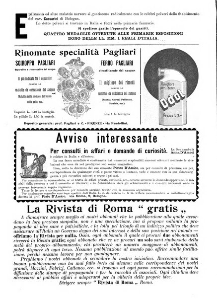 Rivista di Roma politica, parlamentare, sociale, artistica