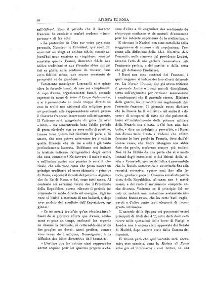 Rivista di Roma politica, parlamentare, sociale, artistica