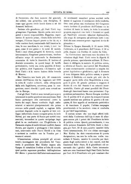 Rivista di Roma politica, parlamentare, sociale, artistica