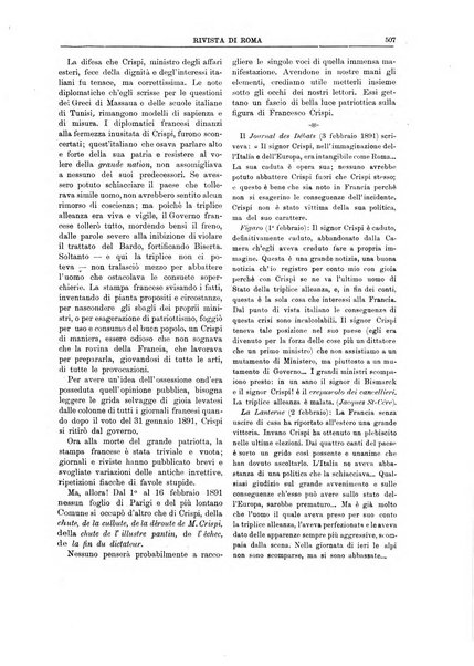 Rivista di Roma politica, parlamentare, sociale, artistica