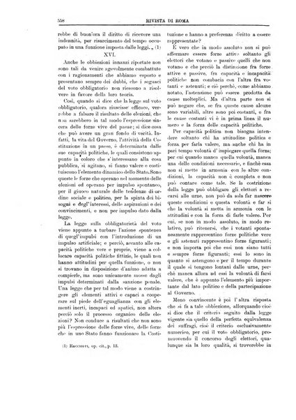 Rivista di Roma politica, parlamentare, sociale, artistica