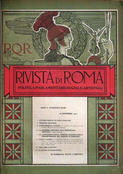 Rivista di Roma politica, parlamentare, sociale, artistica