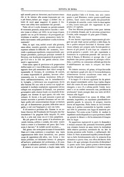 Rivista di Roma politica, parlamentare, sociale, artistica