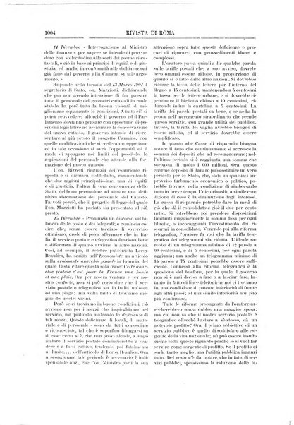 Rivista di Roma politica, parlamentare, sociale, artistica