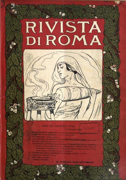 Rivista di Roma politica, parlamentare, sociale, artistica