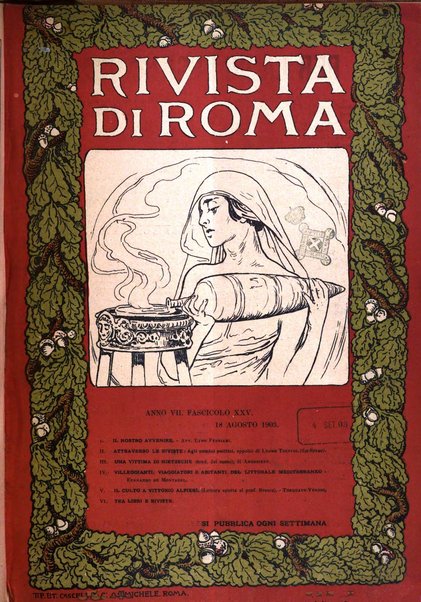 Rivista di Roma politica, parlamentare, sociale, artistica