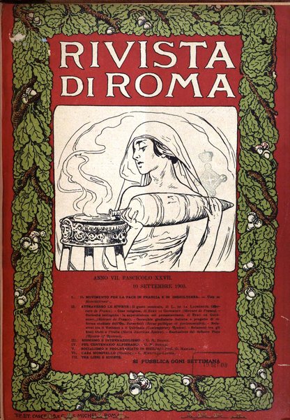 Rivista di Roma politica, parlamentare, sociale, artistica