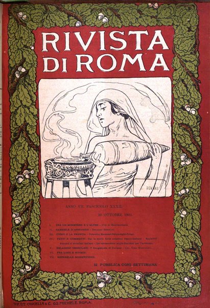 Rivista di Roma politica, parlamentare, sociale, artistica