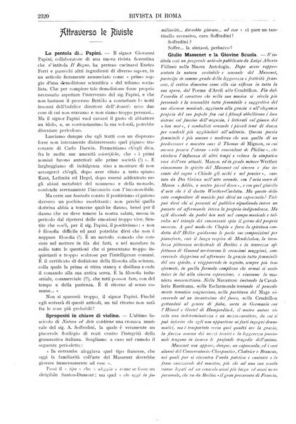 Rivista di Roma politica, parlamentare, sociale, artistica